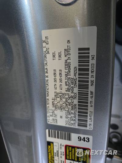 2025 Toyota Tacoma TRD Sport Crew Cab Medium Bed - zdjęcie 14 z 20 - miniatura