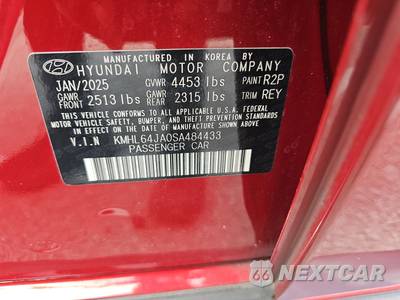 2025 Hyundai Sonata SEL - zdjęcie 14 z 19 - miniatura