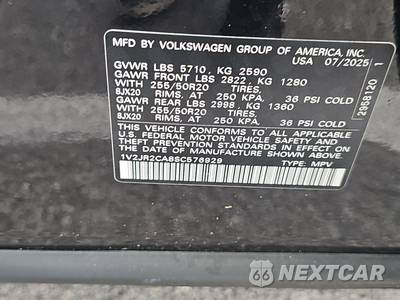2025 Volkswagen Atlas 2.0T SE w/Technology - zdjęcie 15 z 21 - miniatura
