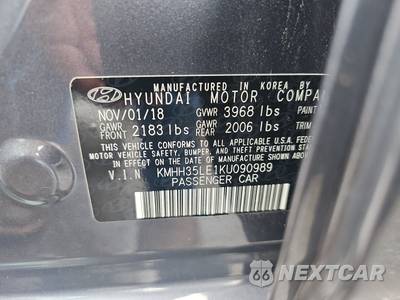 2019 Hyundai Elantra GT Hatchback - zdjęcie 14 z 24 - miniatura