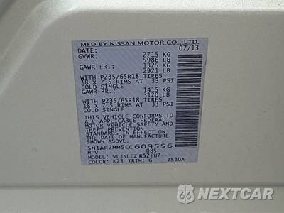 2014 Nissan Pathfinder SV - zdjęcie 15 z 32 - miniatura