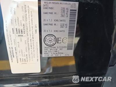 2022 Nissan Murano Platinum - zdjęcie 18 z 22 - miniatura