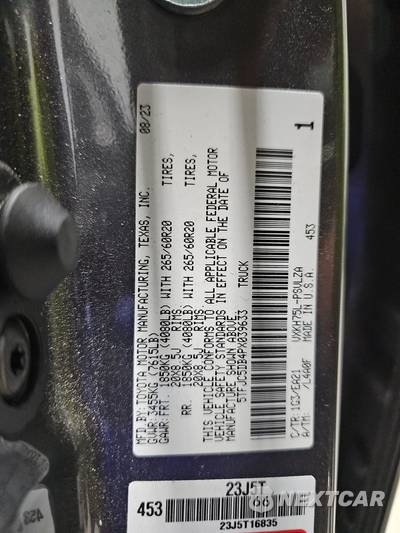 2023 Toyota Tundra Hybrid Limited Crew Cab Short Bed - zdjęcie 14 z 18 - miniatura