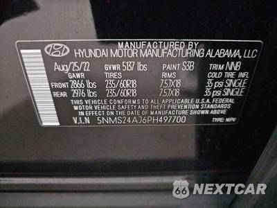 2023 Hyundai Santa Fe SEL - zdjęcie 14 z 18 - miniatura
