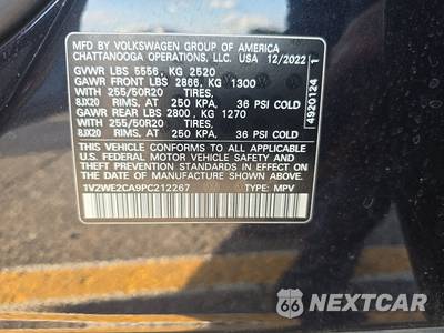 2023 Volkswagen Atlas Cross Sport 3.6L V6 SE w/Technology - zdjęcie 14 z 19 - miniatura