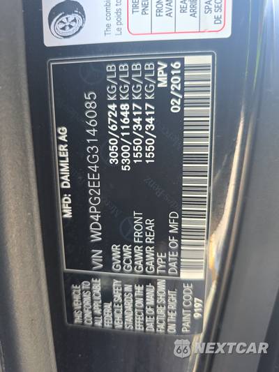 2016 Mercedes-Benz Metris Passenger Van 126.0" WB - zdjęcie 15 z 19 - miniatura