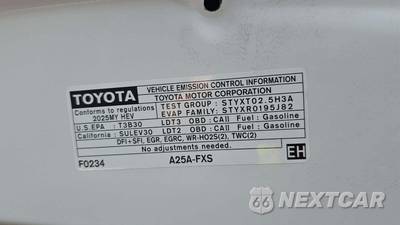 2025 Toyota Sienna LE 8-Passenger 120.5" WB - zdjęcie 22 z 26 - miniatura