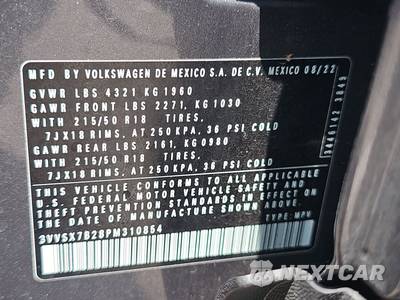 2023 Volkswagen Taos SE - zdjęcie 14 z 23 - miniatura