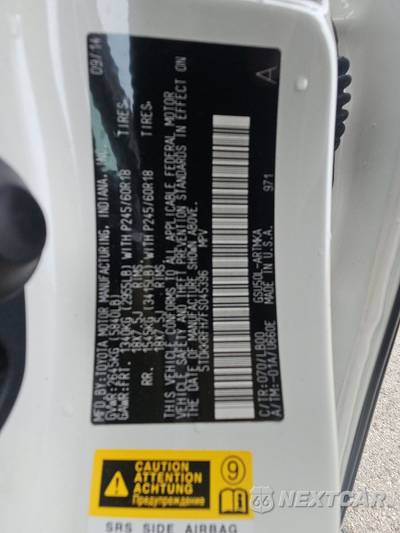 2015 Toyota Highlander XLE - zdjęcie 15 z 23 - miniatura