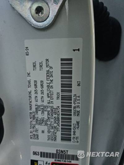 2024 Toyota Tundra Limited Crew Cab Short Bed - zdjęcie 14 z 19 - miniatura