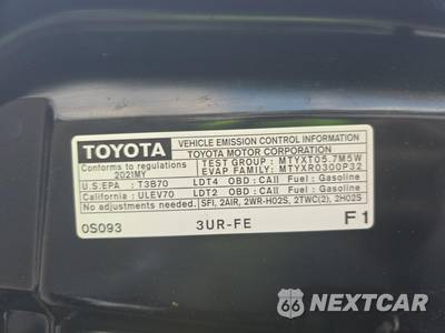 2021 Toyota Tundra SR5 Extended Cab Medium Bed - zdjęcie 23 z 24 - miniatura
