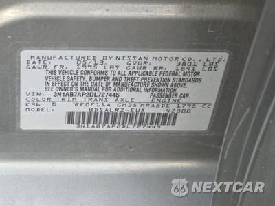 2013 Nissan Sentra SR - zdjęcie 14 z 27 - miniatura