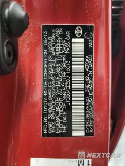 2013 Toyota Corolla L - zdjęcie 14 z 31 - miniatura