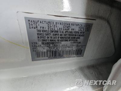 2021 Nissan Sentra SV - zdjęcie 14 z 23 - miniatura