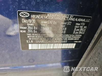 2021 Hyundai Santa Fe SEL - zdjęcie 14 z 23 - miniatura