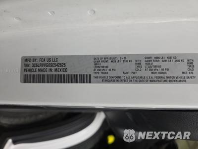 2025 Ram ProMaster 2500 Cargo Van Tradesman w/Passenger Seat Low Roof 136.0" WB - zdjęcie 13 z 33 - miniatura