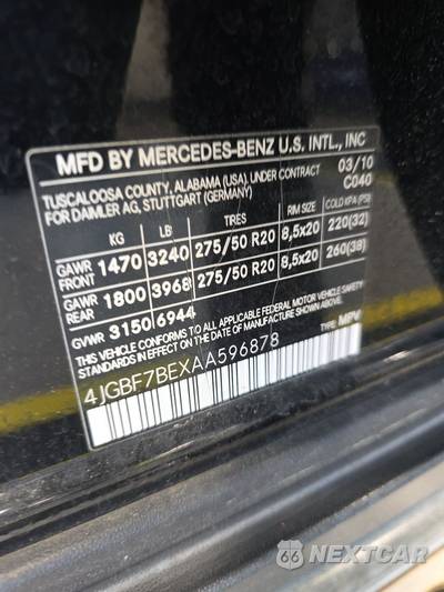 2010 Mercedes-Benz GL 450 4MATIC - zdjęcie 14 z 20 - miniatura