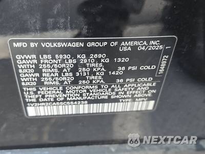 2025 Volkswagen Atlas 2.0T SE w/Technology - zdjęcie 15 z 27 - miniatura