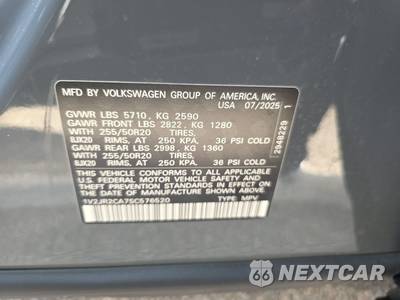 2025 Volkswagen Atlas 2.0T SE w/Technology - zdjęcie 15 z 22 - miniatura