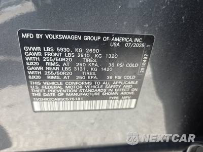 2025 Volkswagen Atlas 2.0T SE w/Technology - zdjęcie 15 z 29 - miniatura