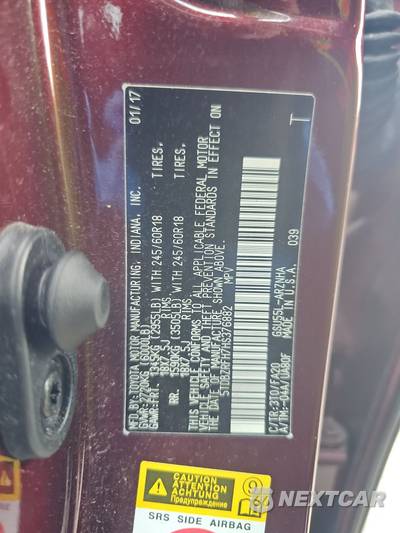 2017 Toyota Highlander LE Plus - zdjęcie 14 z 35 - miniatura