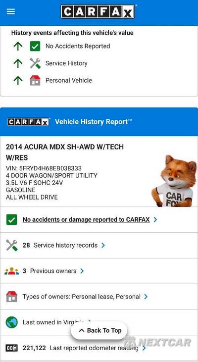 2014 Acura MDX w/Technology & Entertainment Pkgs - zdjęcie 38 z 38 - miniatura