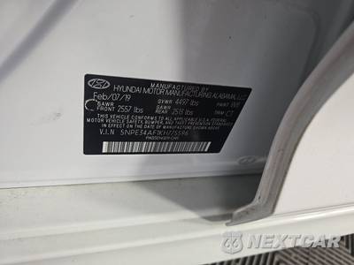 2019 Hyundai Sonata SEL - zdjęcie 15 z 17 - miniatura
