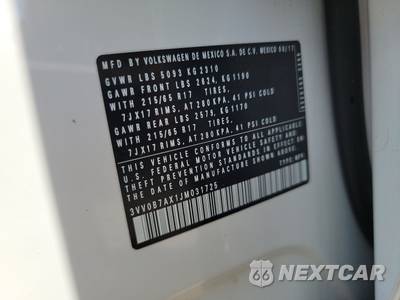 2018 Volkswagen Tiguan S - zdjęcie 9 z 15 - miniatura