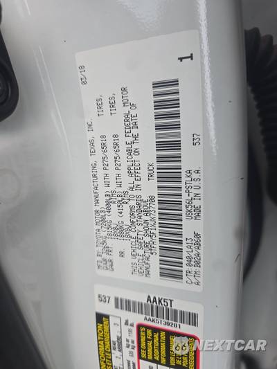 2018 Toyota Tundra Limited Crew Cab Short Bed - zdjęcie 14 z 32 - miniatura