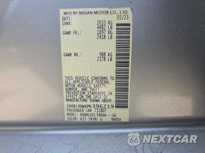 2023 Nissan Altima SV - zdjęcie 15 z 23 - miniatura