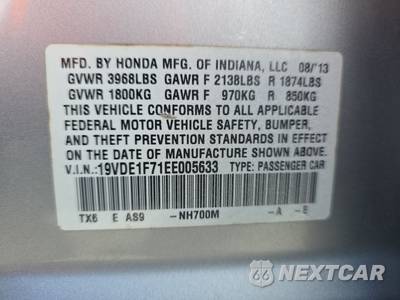 2014 Acura ILX w/Technology Pkg - zdjęcie 14 z 21 - miniatura