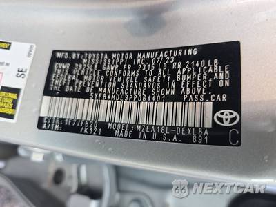 2023 Toyota Corolla LE Sedan - zdjęcie 14 z 21 - miniatura