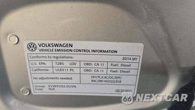 2014 Volkswagen Jetta SportWagen 2.0L TDI Wagon w/Sunroof - zdjęcie 22 z 33 - miniatura