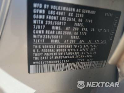 2009 Volkswagen Tiguan SE - zdjęcie 14 z 37 - miniatura