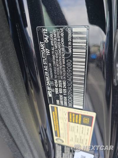 2012 Mercedes-Benz SLS AMG Coupe - zdjęcie 13 z 24 - miniatura