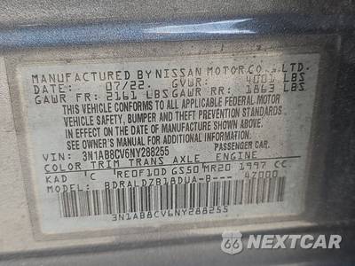 2022 Nissan Sentra SV - zdjęcie 14 z 51 - miniatura