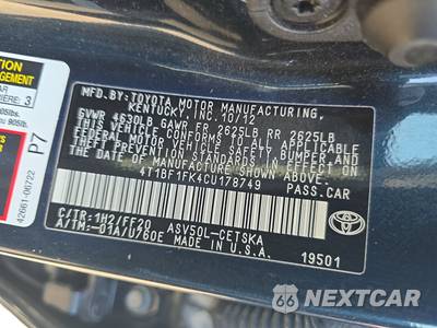 2012 Toyota Camry SE - zdjęcie 14 z 29 - miniatura