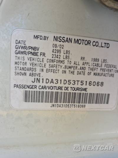2003 Nissan Maxima SE - zdjęcie 14 z 44 - miniatura