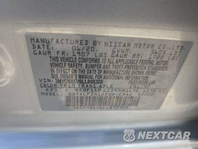 2020 Nissan Versa SV - zdjęcie 14 z 30 - miniatura