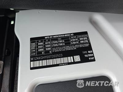 2025 Mercedes-Benz Sprinter 2500 Passenger Van 170.0" WB - zdjęcie 14 z 17 - miniatura