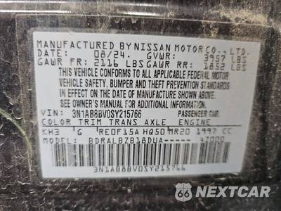 2025 Nissan Sentra S - zdjęcie 14 z 22 - miniatura