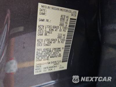 2016 Nissan TITAN XD SL Crew Cab Medium Bed - zdjęcie 14 z 18 - miniatura