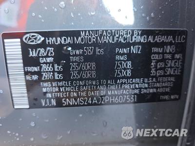 2023 Hyundai Santa Fe SEL - zdjęcie 10 z 20 - miniatura