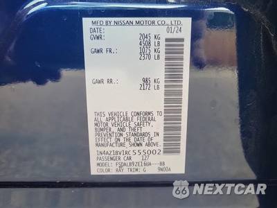 2024 Nissan LEAF S - zdjęcie 15 z 26 - miniatura