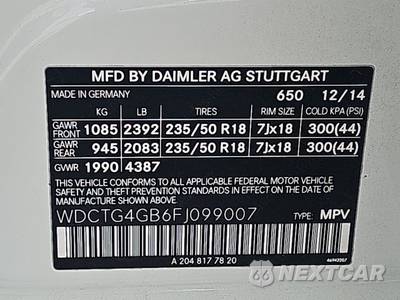 2015 Mercedes-Benz GLA 250 4MATIC - zdjęcie 14 z 28 - miniatura