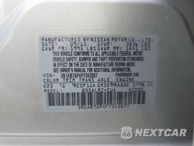 2015 Nissan Sentra SR - zdjęcie 8 z 36 - miniatura