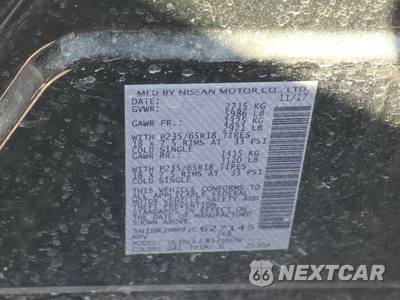 2018 Nissan Pathfinder SV - zdjęcie 14 z 56 - miniatura