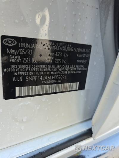 2020 Hyundai Sonata SEL - zdjęcie 14 z 39 - miniatura
