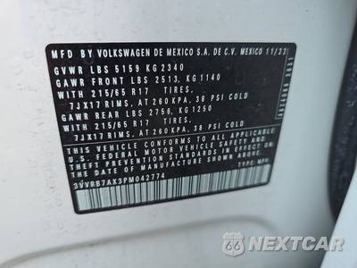 2023 Volkswagen Tiguan S - zdjęcie 15 z 27 - miniatura