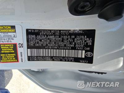 2018 Toyota Camry XLE - zdjęcie 14 z 28 - miniatura